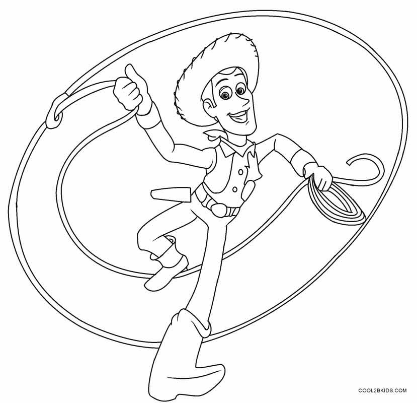 Printable Cowboy Coloring Pages
 Printable Cowboy Coloring Pages For Kids