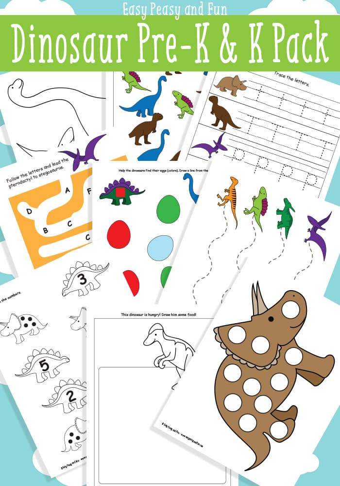 Printable Crafts For Preschoolers
 Dinosaur Printables for Preschool Easy Peasy and Fun