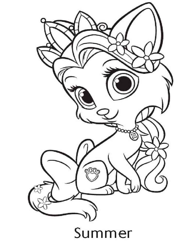 Printable Disney Coloring Pages
 Disney Pets coloring pages for kids Free Printable Disney