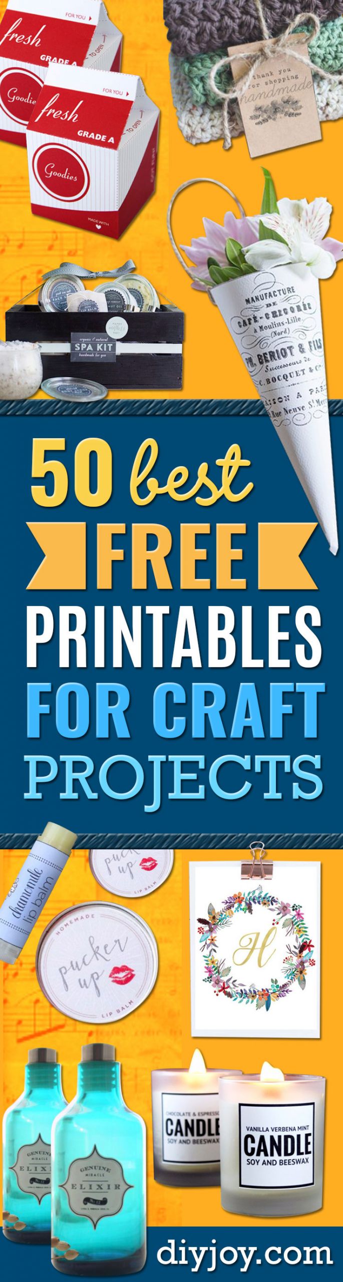 Printable Paper Crafts For Adults
 50 Free Printables for Craft Projects