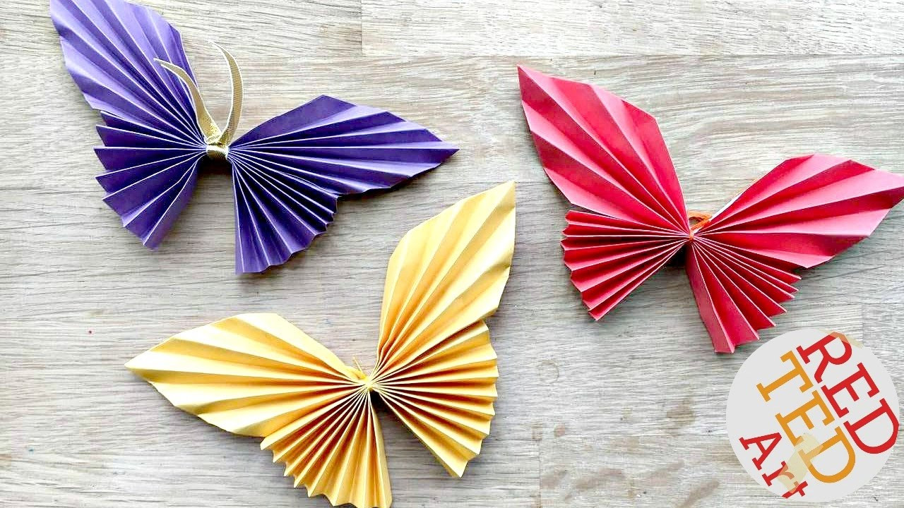 Printable Paper Crafts For Adults
 Easy Paper Butterfly Origami Cute & Easy Butterfly DIY