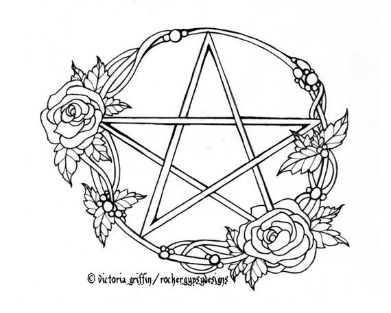 Printable Wiccan Coloring Pages
 Wicca Coloring Page Wiccan Coloring Page Printable Adult