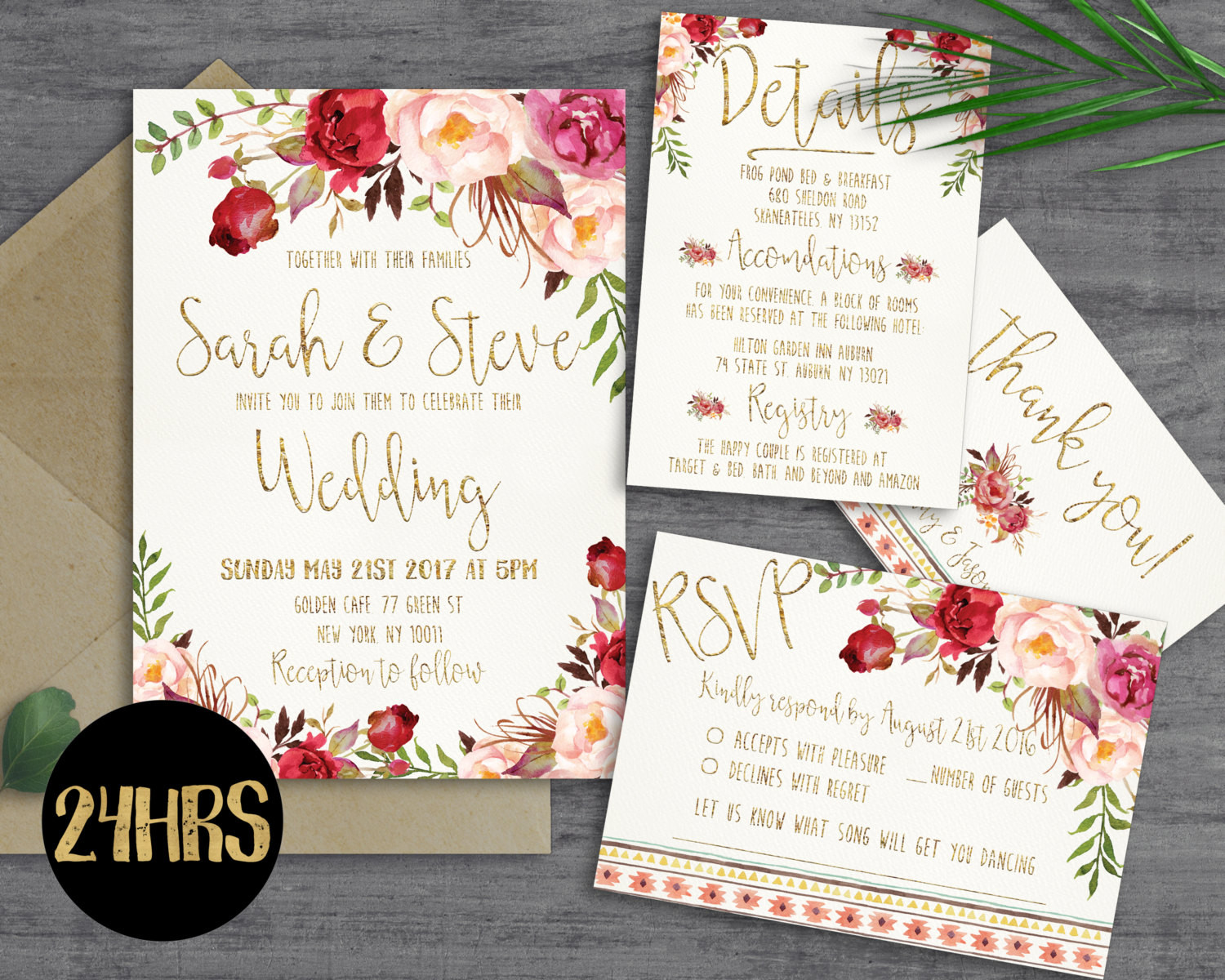 Printing Wedding Invitations
 Printable Wedding invitation template by Sunnyprint