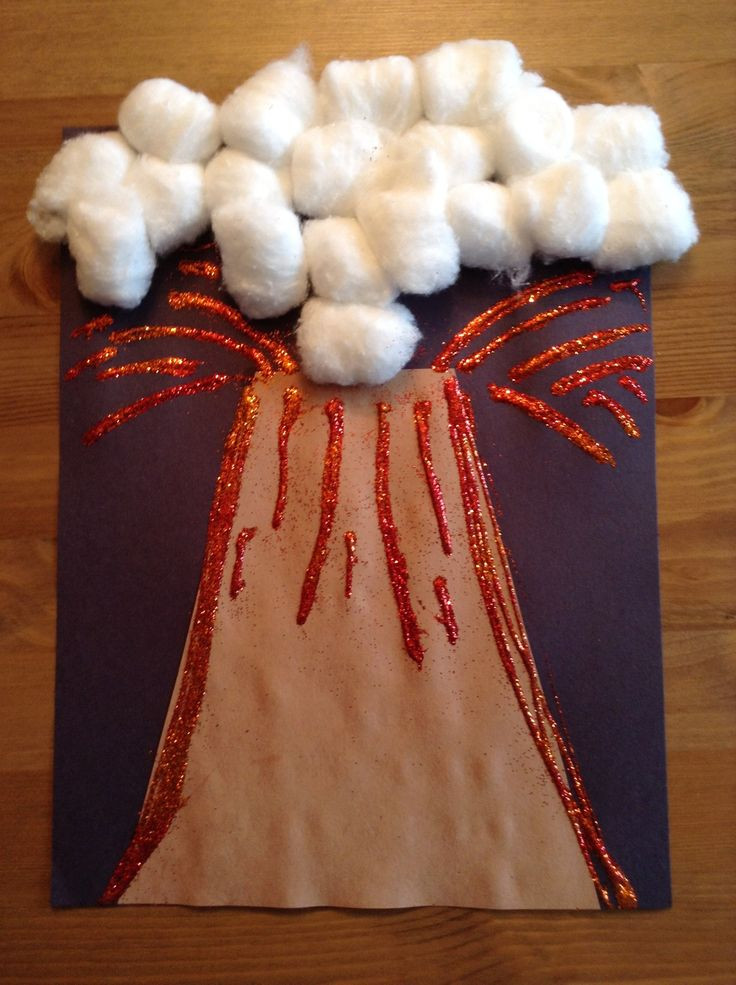 Project For Preschoolers
 V is for Volcano Craft Preschool Craft Letter of the