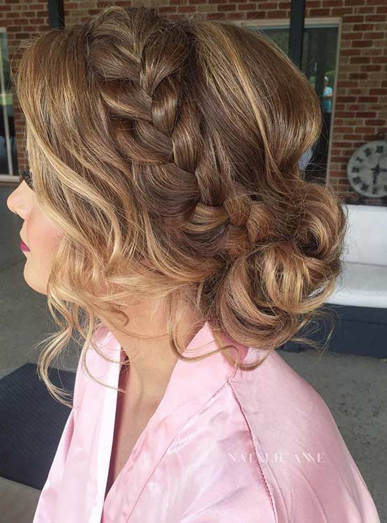 Prom Bun Hairstyles
 27 Gorgeous Prom Hairstyles for Long Hair