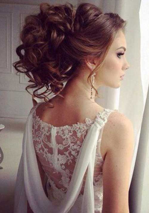 Prom Hairstyle For Long Curly Hair
 49 Elegant Prom Hairstyles for Curly Hair Women