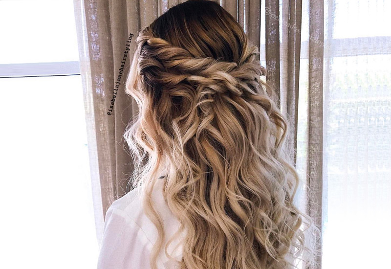 Prom Hairstyle Half Up
 27 Prettiest Half Up Half Down Prom Hairstyles for 2019