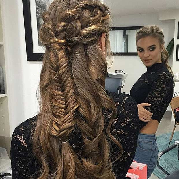 Prom Hairstyle Half Up
 31 Half Up Half Down Prom Hairstyles