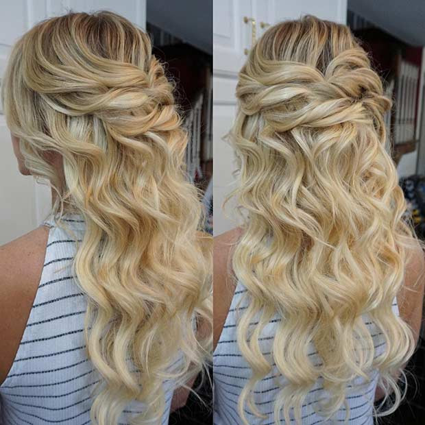 Prom Hairstyle Half Up
 31 Half Up Half Down Prom Hairstyles Page 2 of 3