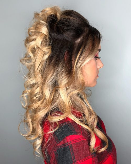 Prom Hairstyle Half Up
 27 Prettiest Half Up Half Down Prom Hairstyles for 2020