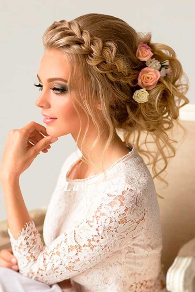 Prom Hairstyle With Flowers
 15 Prom Updos Hairstyles For Long Hair Women Haircuts