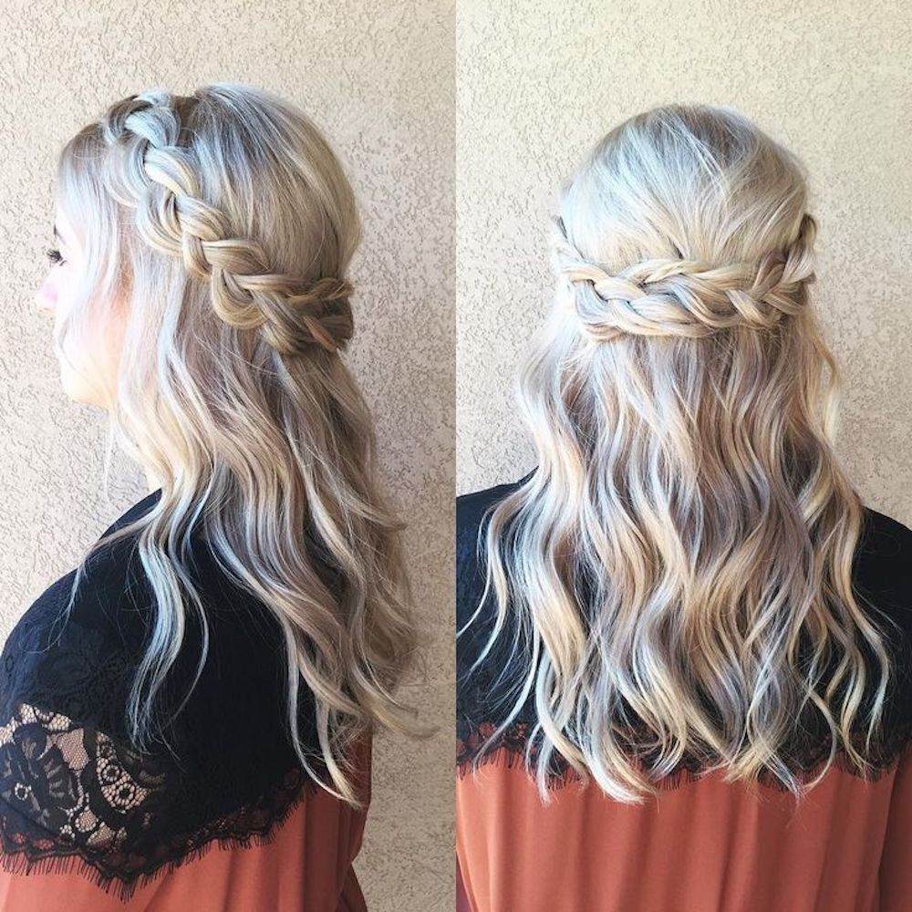 Prom Hairstyles Down With Braid
 Easy Prom Hairstyles That Anyone and Everyone Can Rock to Prom