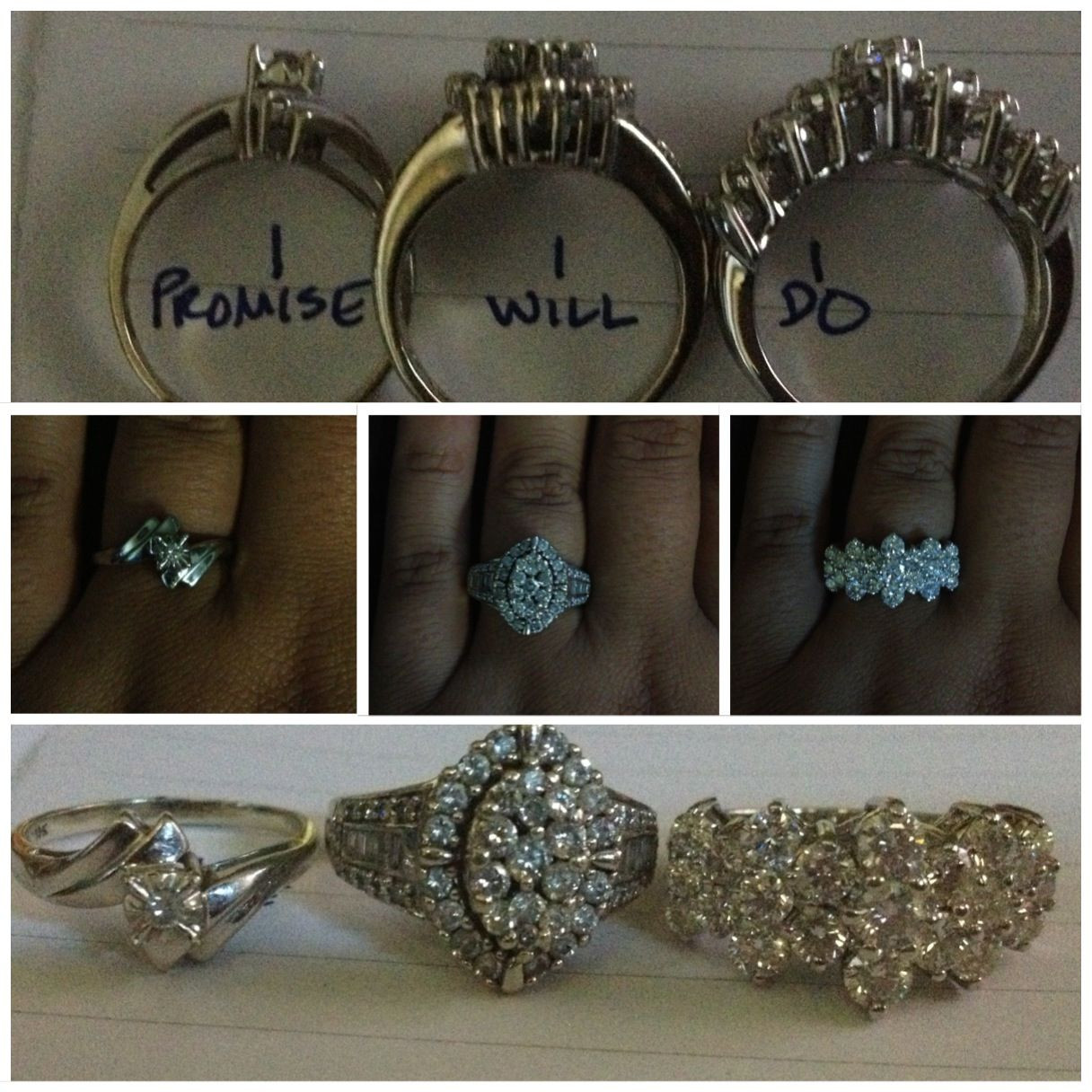 Promise Engagement Wedding Ring
 Promise ring Engagement ring Wedding ring