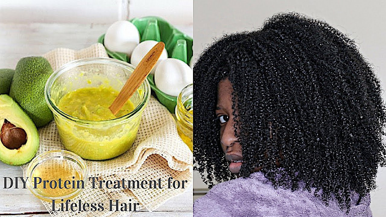 Protein Treatments For Natural Hair DIY
 DIY PROTEIN TREATMENT FOR LIFELESS DAMAGED CURLS