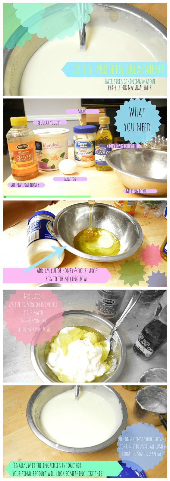 Protein Treatments For Natural Hair DIY
 DIY Homemade Natural Hair Protein Treatment Perfect for