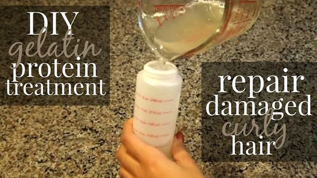 Protein Treatments For Natural Hair DIY
 DIY Gelatin Protein Treatment for Damaged Hair