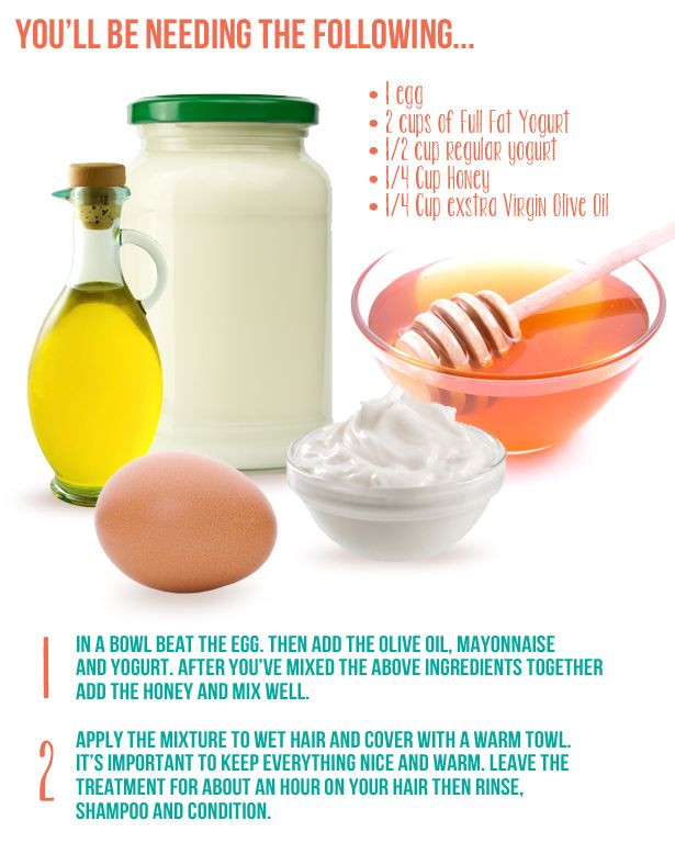 Protein Treatments For Natural Hair DIY
 Homemade hair mask