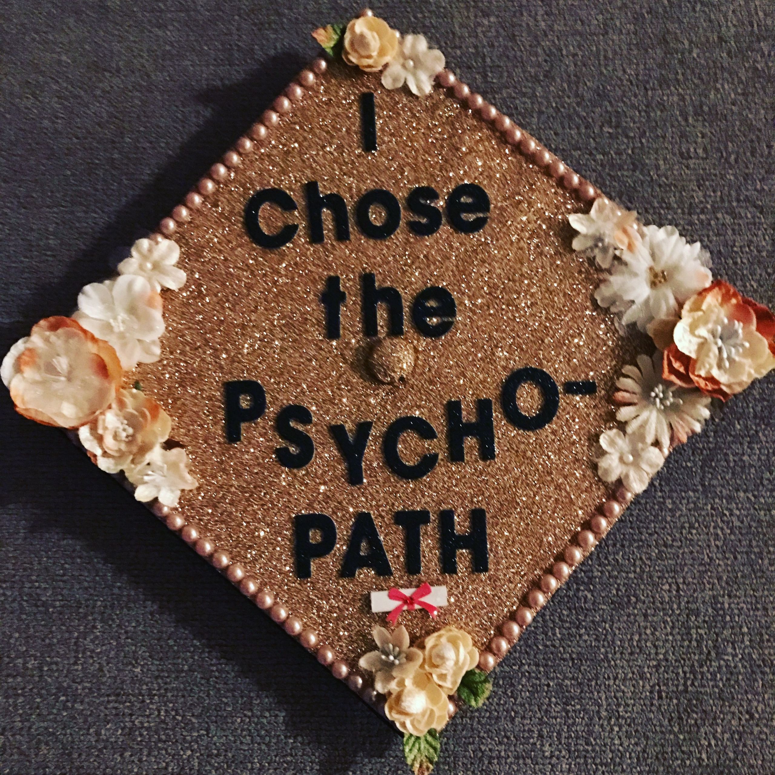Psychology Graduation Gift Ideas
 My Graduation cap Psychology