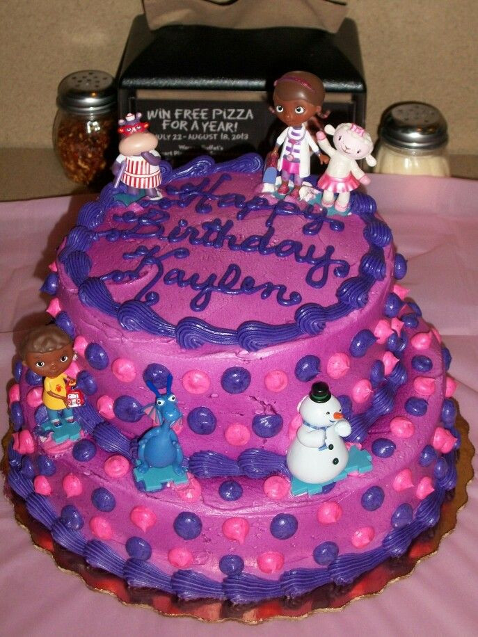 Publix Cakes Designs Birthday
 Cake from Publix doc mcstuffins $55