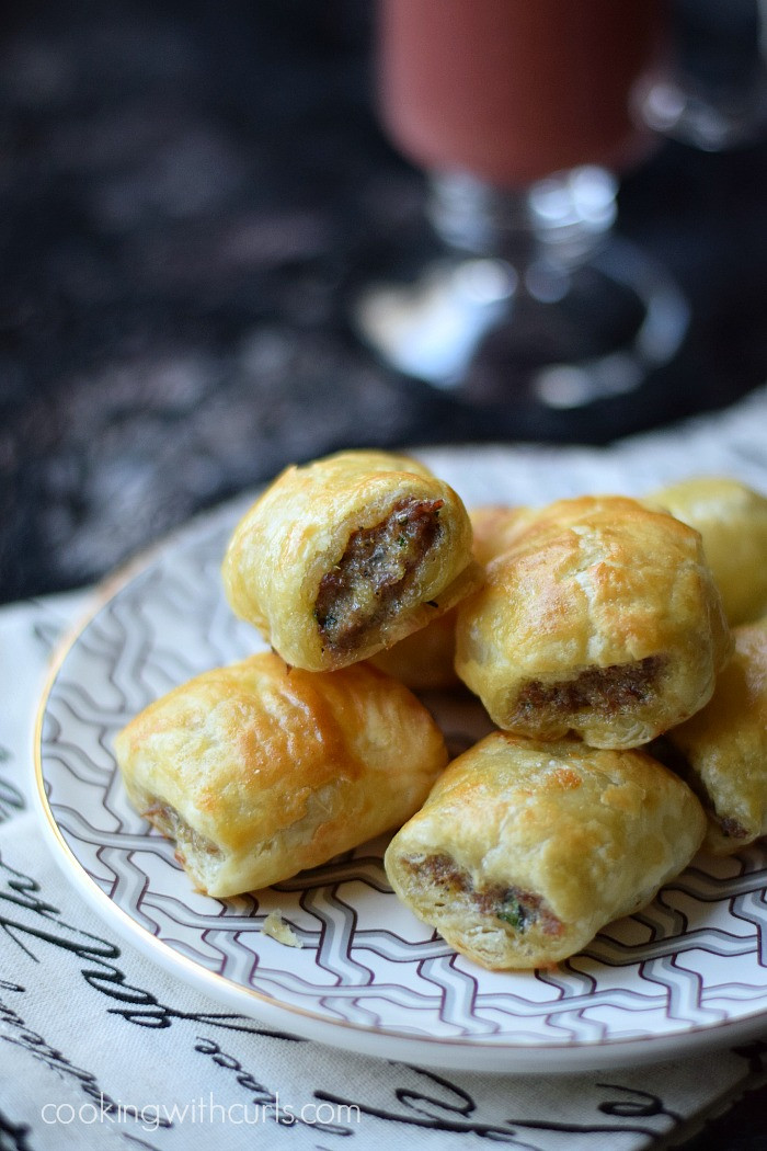 Puffed Pastry Appetizers
 Puff Pastry Sausage Rolls Cooking With Curls