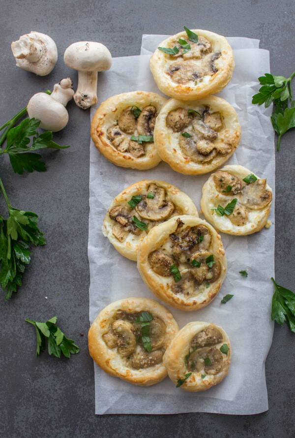 Puffed Pastry Appetizers
 Mushroom Puff Pastry Appetizers An Italian in my Kitchen