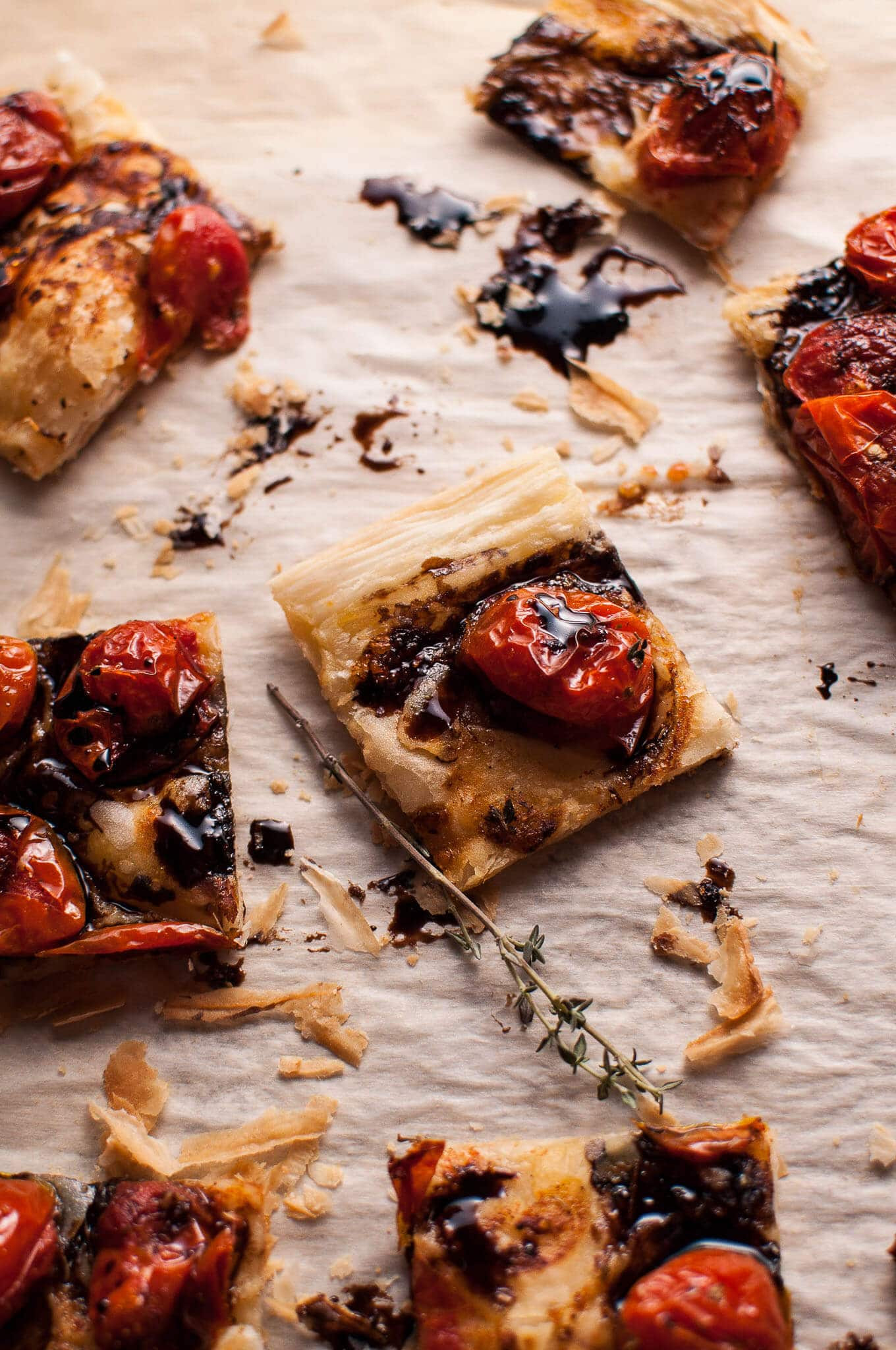 Puffed Pastry Appetizers
 Roasted Tomato Puff Pastry Appetizer • Salt & Lavender