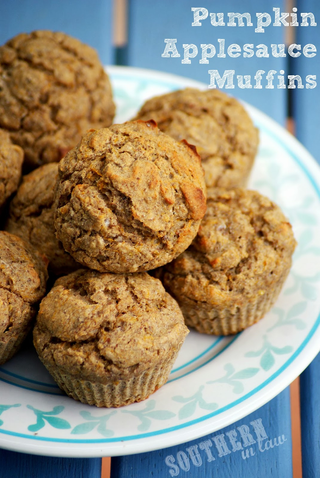 Pumpkin Applesauce Muffins
 Southern In Law Recipe Pumpkin Applesauce Muffins