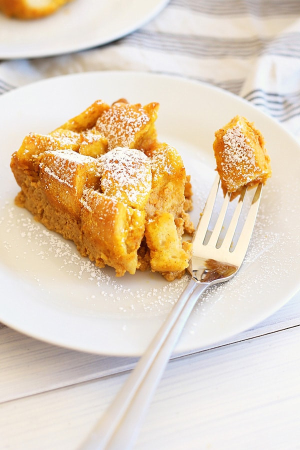 Pumpkin Bread Pudding
 Pumpkin Bread Pudding