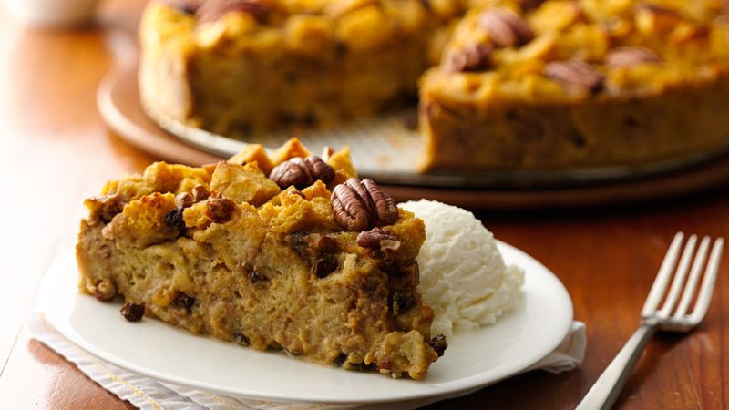 Pumpkin Bread Pudding
 Pumpkin Bread Pudding recipe from Betty Crocker