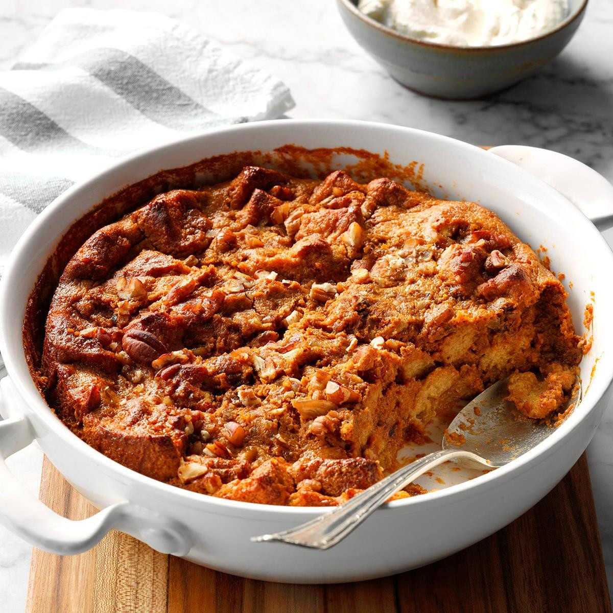 Pumpkin Bread Pudding
 Pumpkin Bread Pudding Recipe