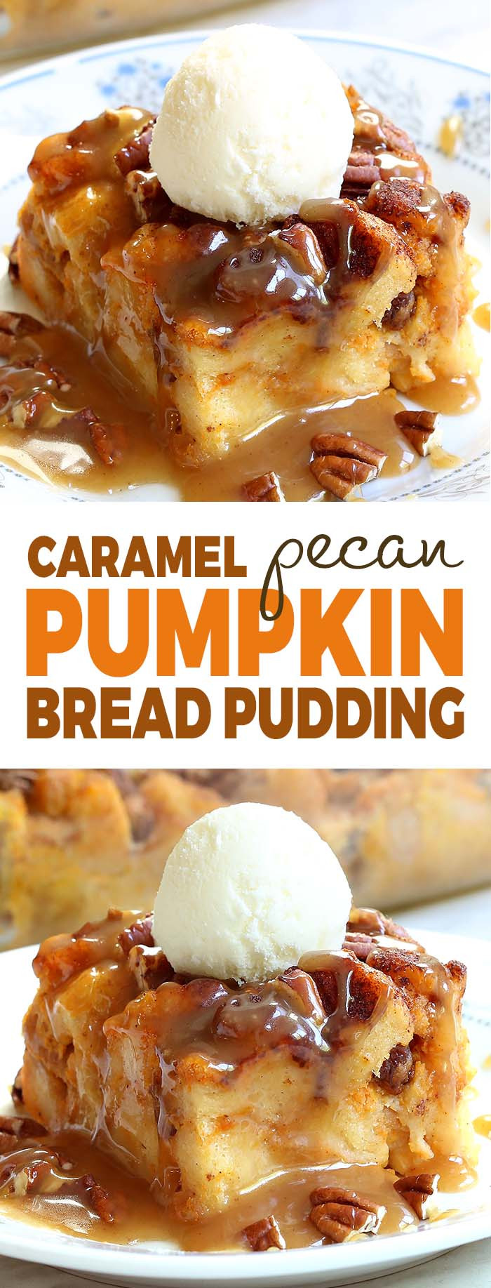 Pumpkin Bread Pudding
 Pumpkin Pecan Bread Pudding Cakescottage