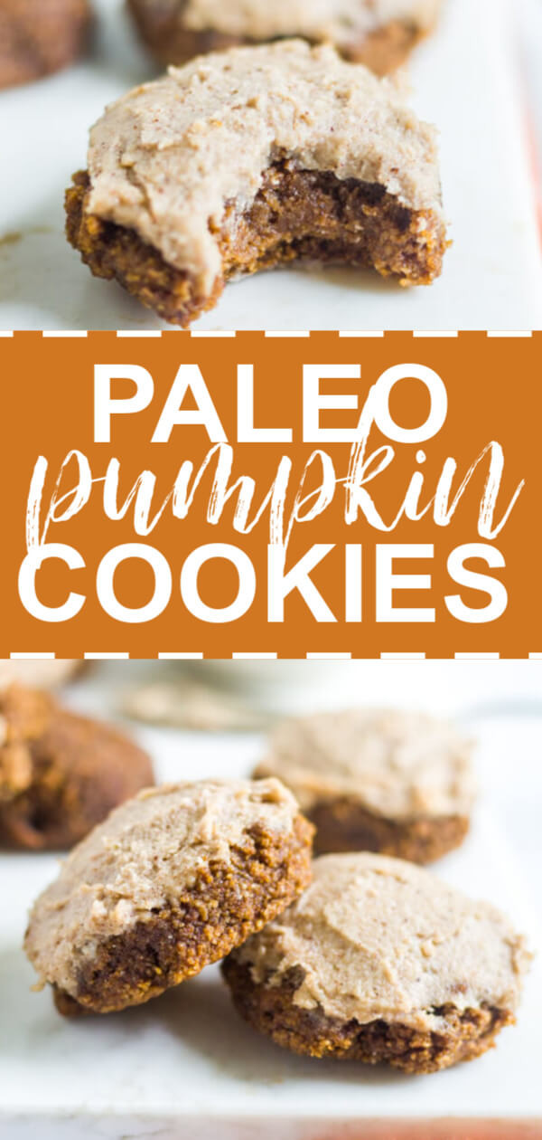 Pumpkin Cookies Paleo
 Healthy Pumpkin Cookies [Dairy Free Gluten Free]