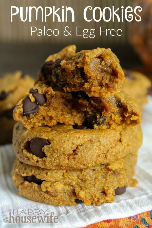 Pumpkin Cookies Paleo
 Pumpkin Cookies Paleo and Egg Free The Happy Housewife