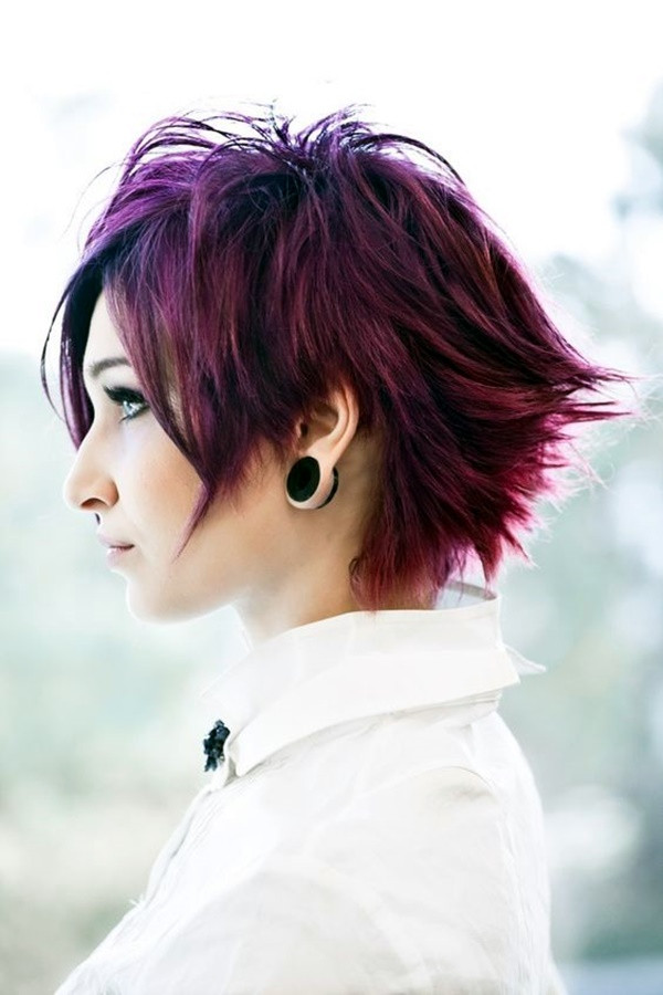 Punk Girly Hairstyles
 45 Short Punk Hairstyles and Haircuts that have spark to ROCK