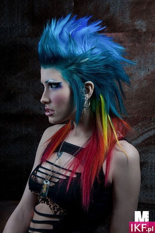 Punk Girly Hairstyles
 56 Punk Hairstyles to Help You Stand Out From the Crowd