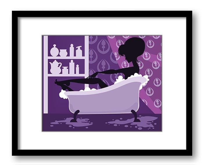 Purple Bathroom Wall Decor
 Top 20 Purple Bathroom Wall Art