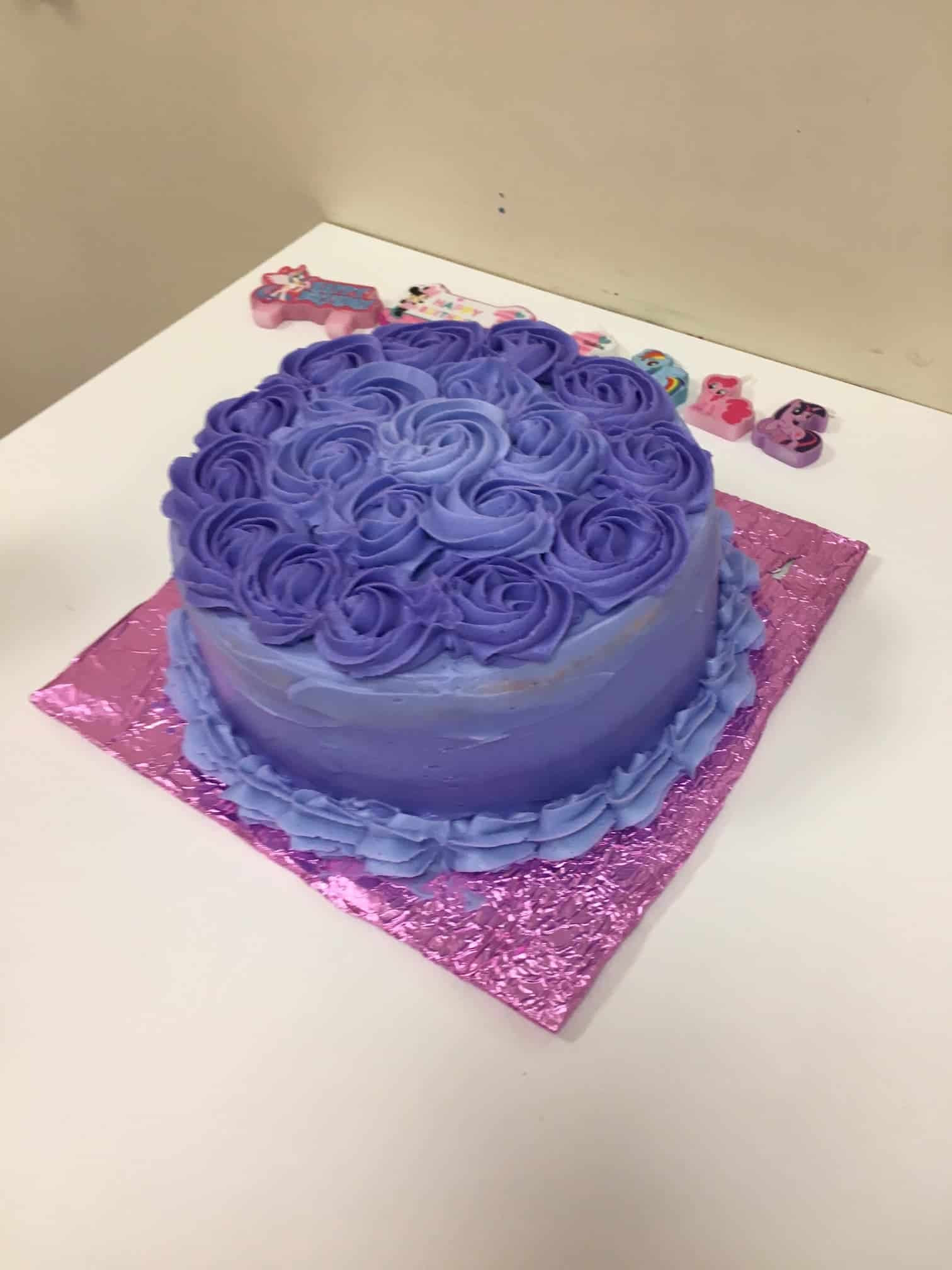 Purple Birthday Cakes
 "Purple" birthday cake i am baker