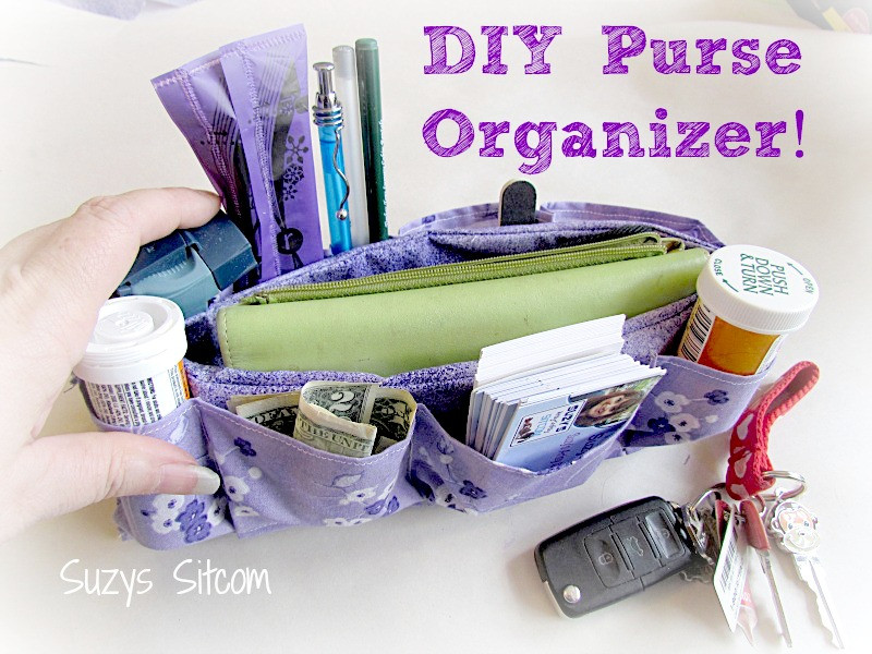Purse Organizer DIY
 Easy to make DIY Purse Organizer