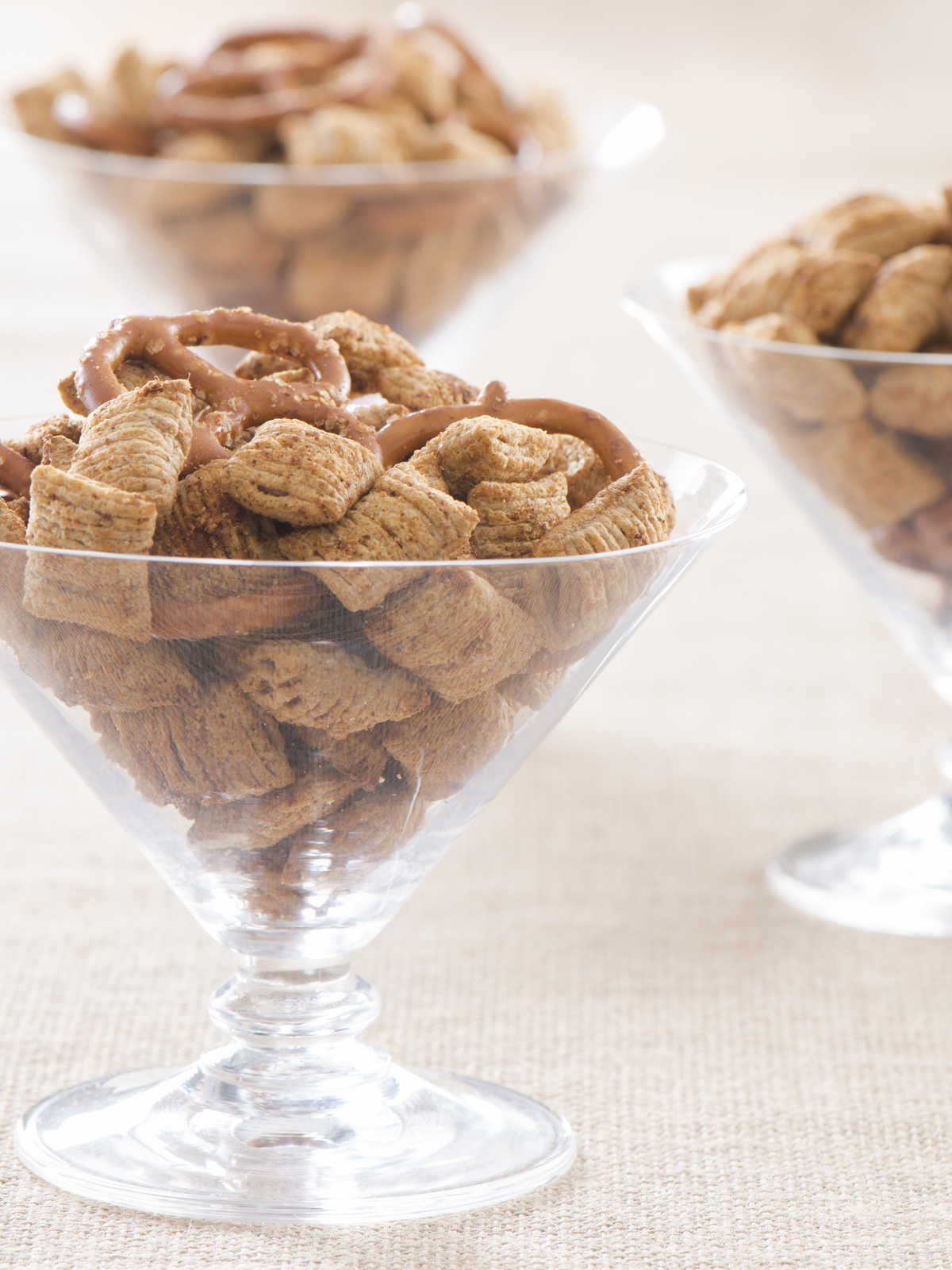 Quaker Oats Snack Mix
 Zesty Garlic Crunch Snack Mix