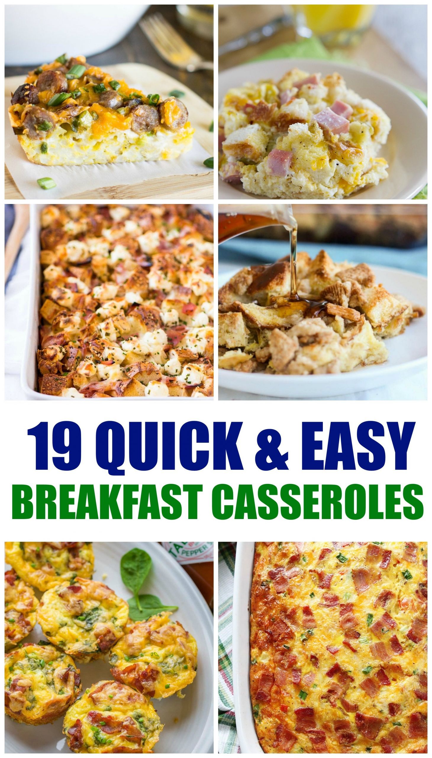 Quick And Easy Breakfast Casserole Recipe
 19 Quick and Easy Breakfast Casserole Recipes You Will Love