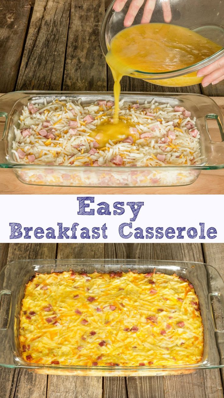 Quick And Easy Breakfast Casserole Recipe
 Easy Breakfast Casserole