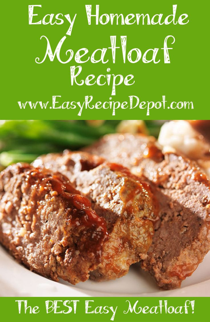 Quick And Easy Meatloaf Recipe
 Quick and Easy Meatloaf Recipe With Bread Crumbs