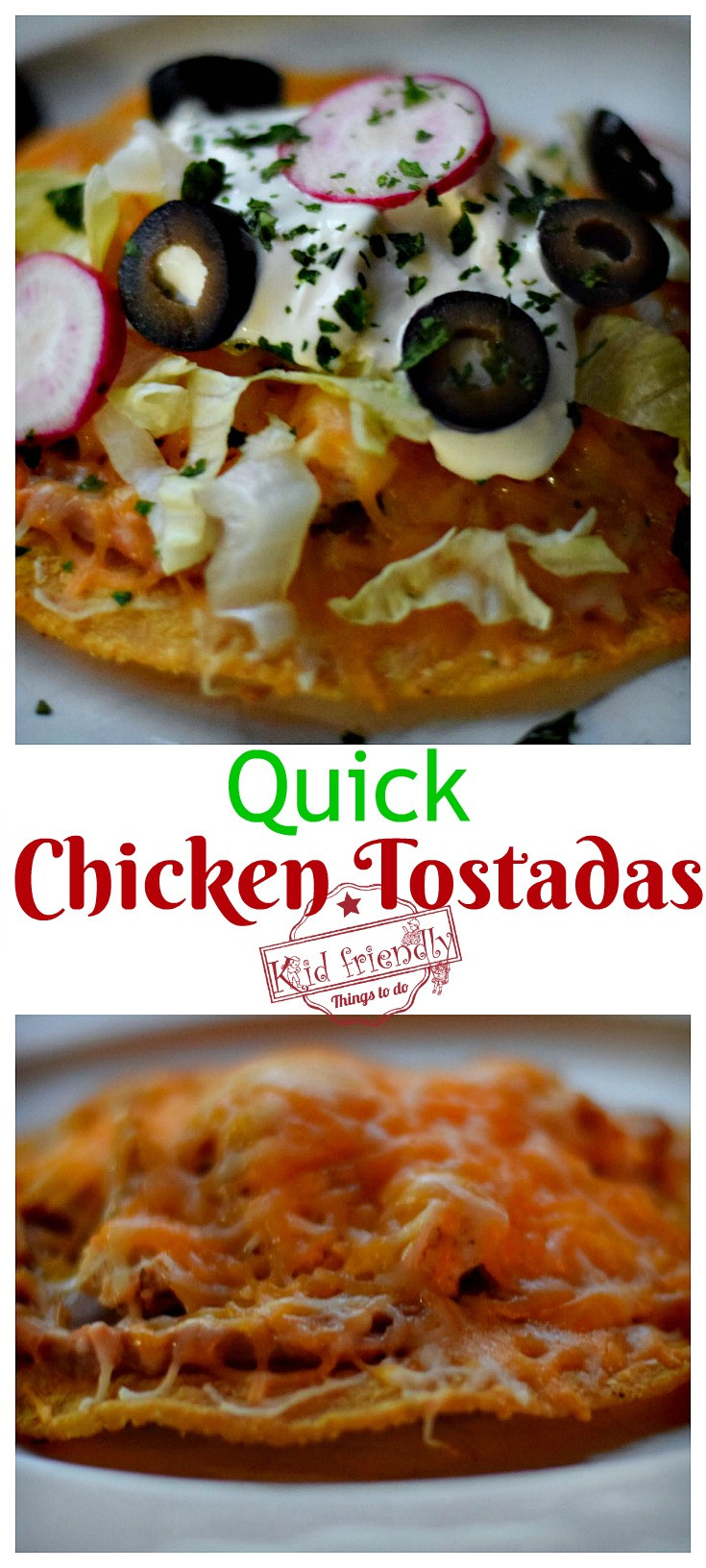 Quick And Easy Mexican Recipes
 Quick Chicken Tostadas An Easy Mexican Food Recipe
