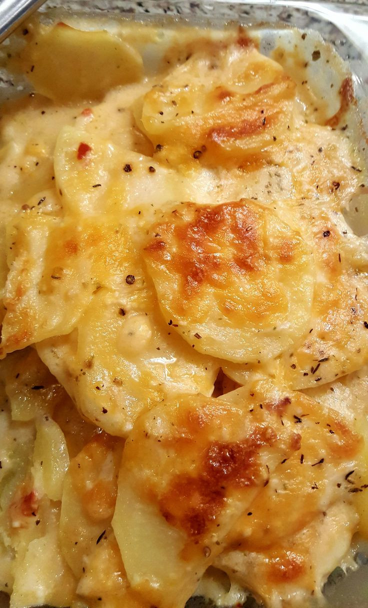 Quick And Easy Scalloped Potatoes Recipe
 Crazy good Scalloped Potatoes