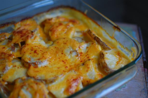 Quick And Easy Scalloped Potatoes Recipe
 Cheesy Scalloped Potatoes