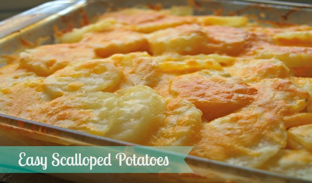 Quick And Easy Scalloped Potatoes Recipe
 Easy Scalloped Potatoes Recipe YummyMummyClub