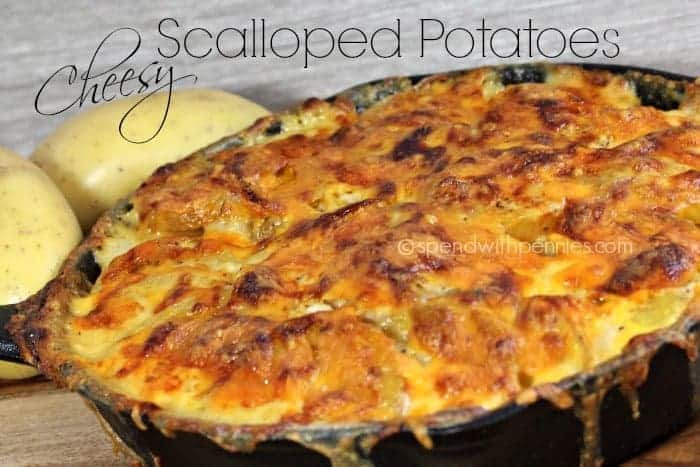 Quick And Easy Scalloped Potatoes Recipe
 Cheesy Scalloped Potatoes with secret tip Spend With