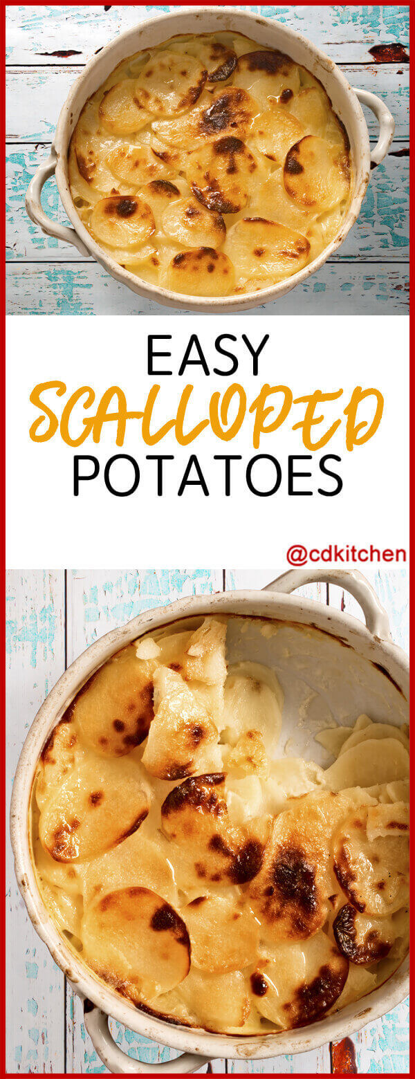 Quick And Easy Scalloped Potatoes Recipe
 Easy Scalloped Potatoes Recipe