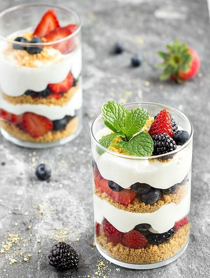 Quick And Easy Summer Desserts
 Berry Cheesecake Parfaits As Easy As Apple Pie