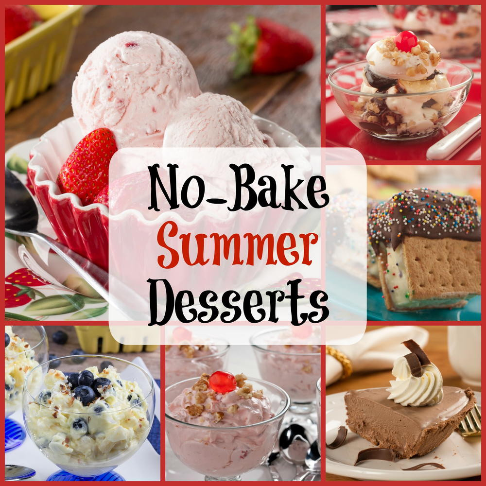 Quick And Easy Summer Desserts
 Easy Summer Recipes 6 No Bake Desserts